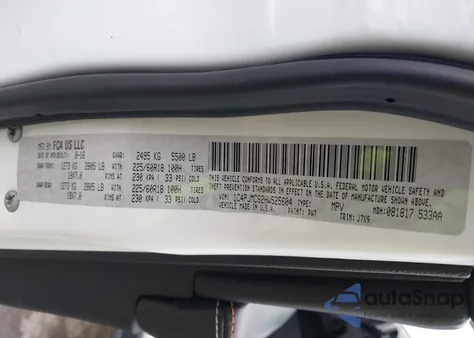 2017 Jeep Cherokee 75Th Anniversary Edition 4X4 z USA, uszkodzony, nr VIN 1C4PJMCS2HW525604